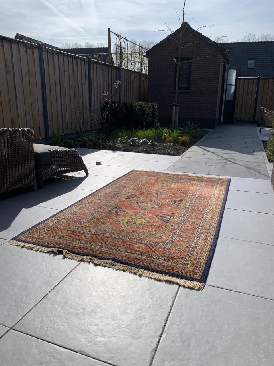 ✨Super Leuk Handgeknoopt Vintage Vloerkleed Louis de Poortere✨