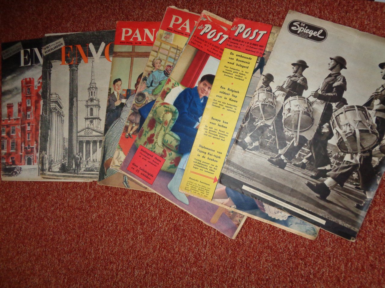 Allerlei oudere Tijdschriften.