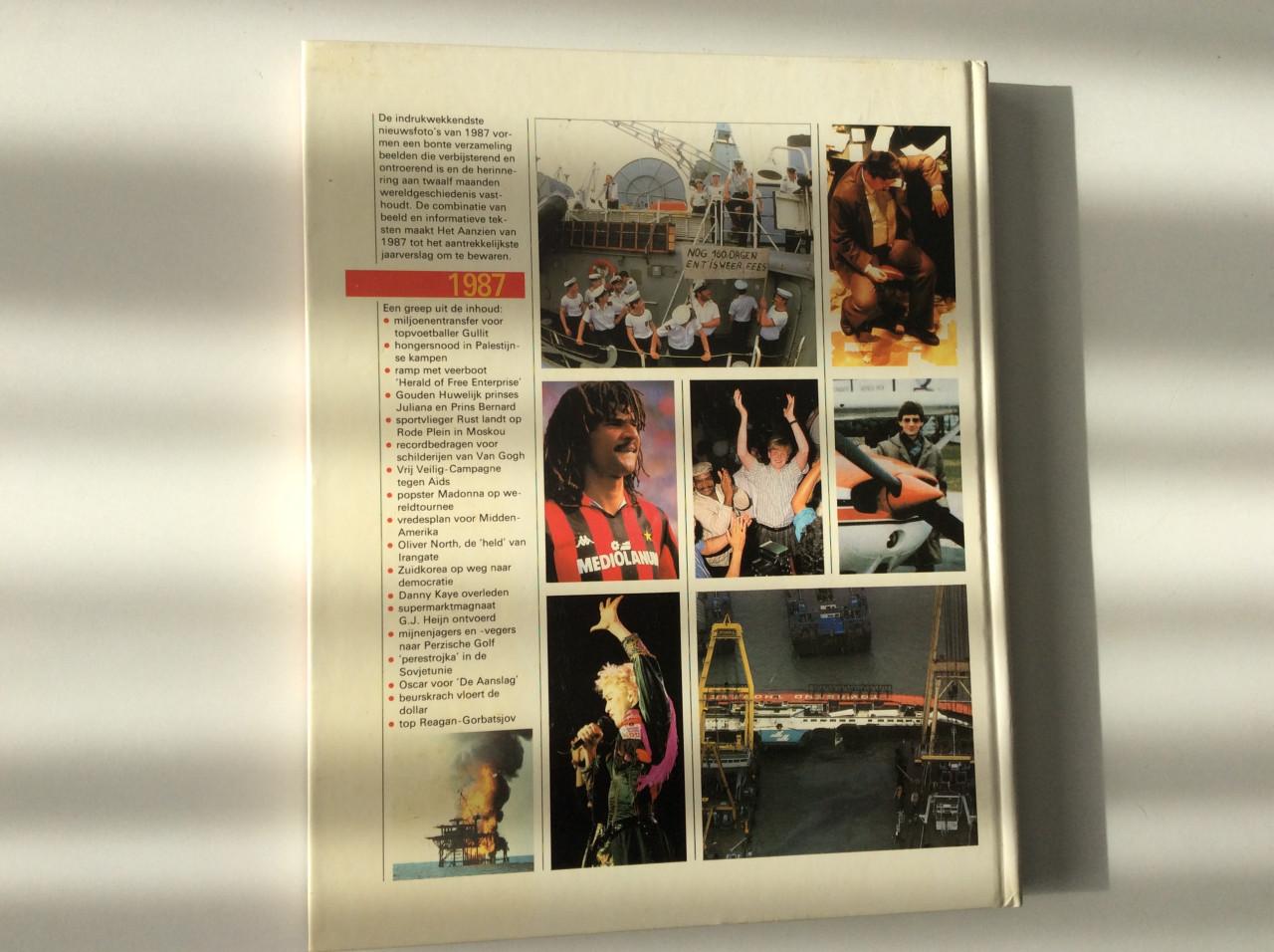 Het aanzien van 1986 en 1987.       Twaalf maanden wereldnieuws in beeld.