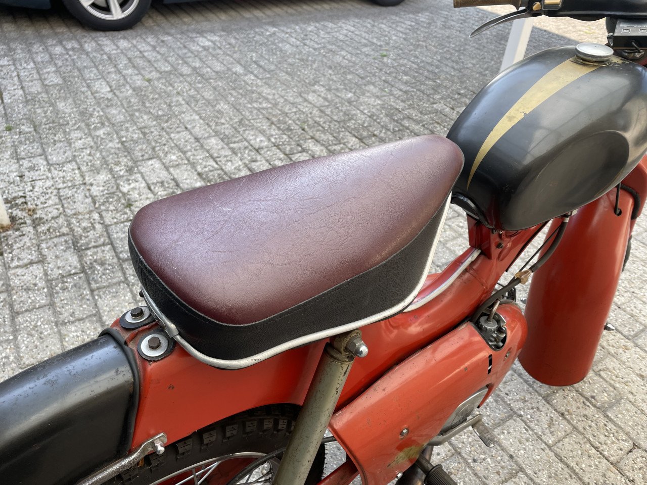 Kreidler met eitank 1958