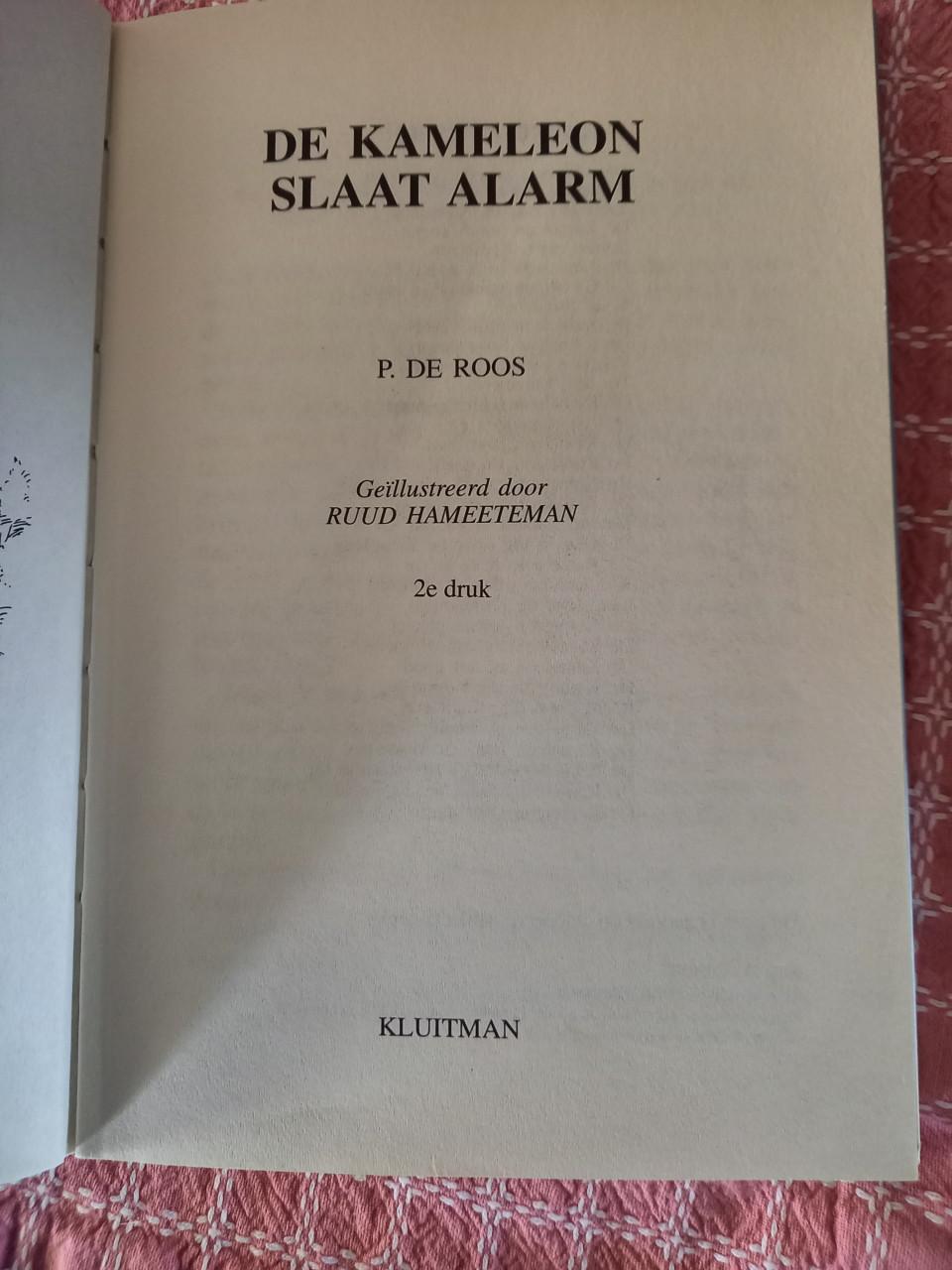 De Kameleon slaat alarm