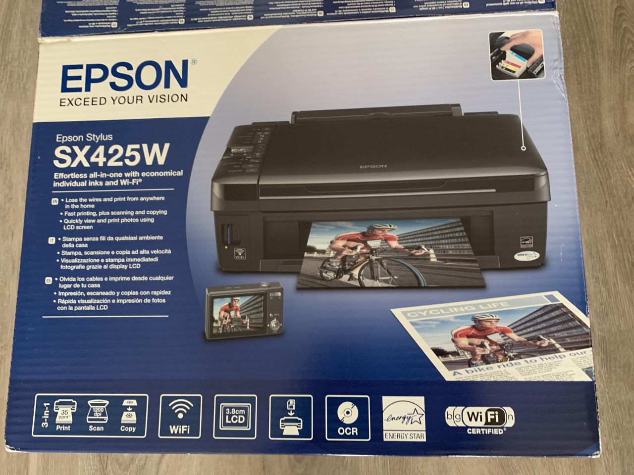 Epson Stylus SX425W is een all-in-one printer