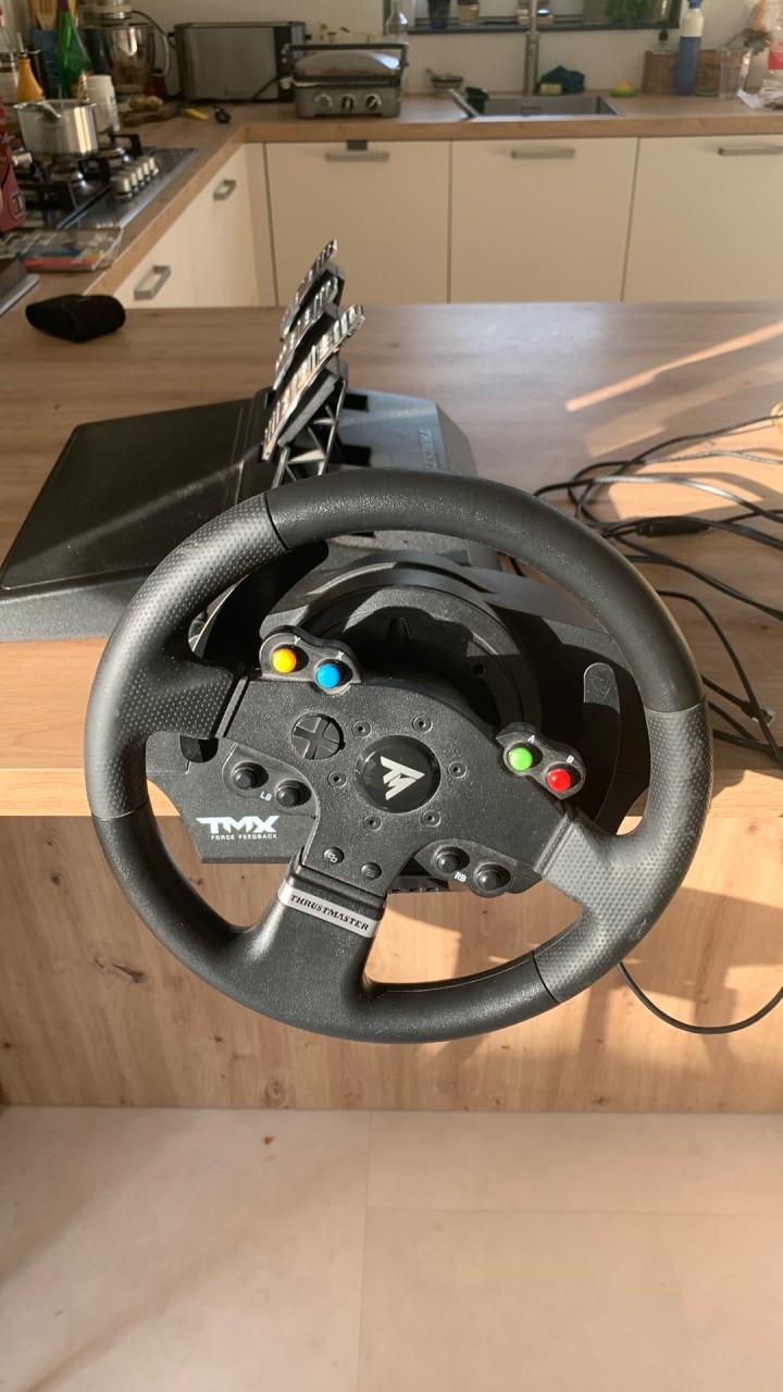 Thrustmaster tmx stuur en pedalen