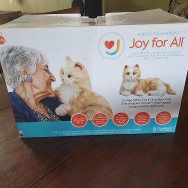 Interactieve robot kat van joy for all (voor dementie of kinderen)