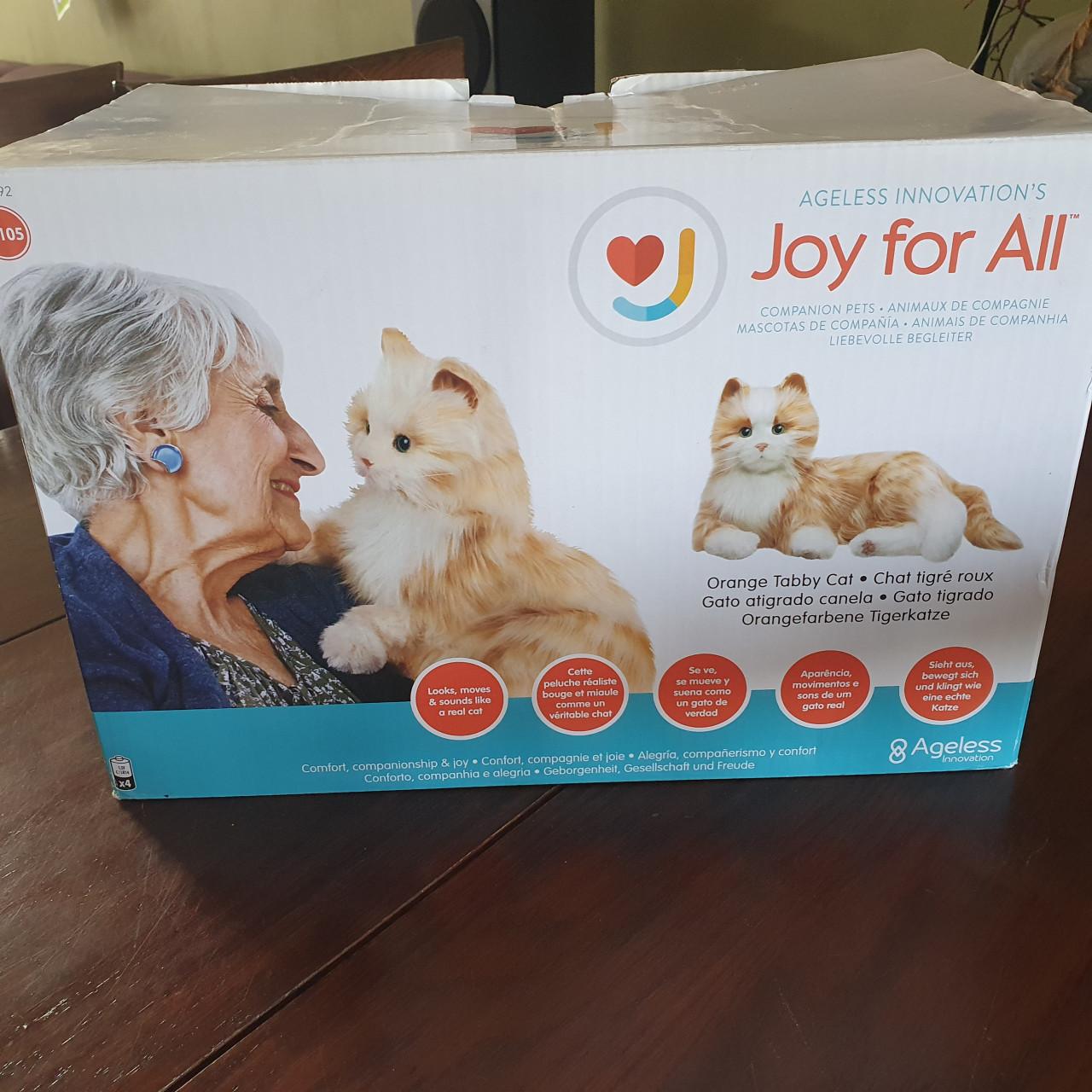 Interactieve robot kat van joy for all (voor dementie of kinderen)