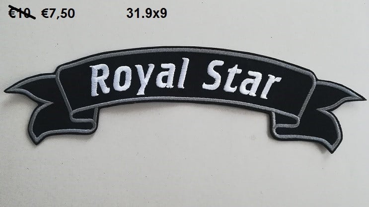 Verschillende Opnaai Rug-Emblemen