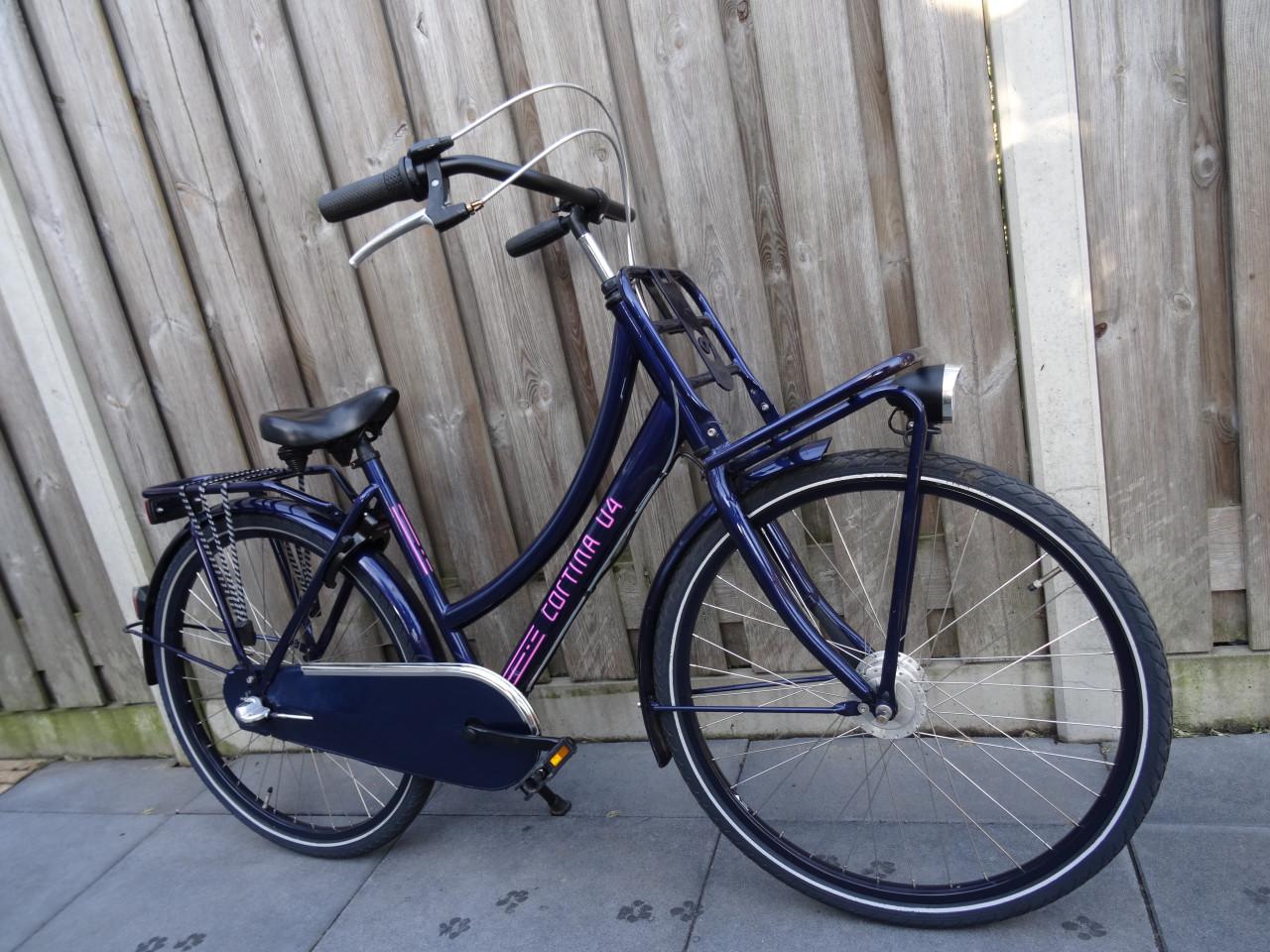 Cortina U4 Transport Meisjesfiets – 26 inch – Blauw 💙