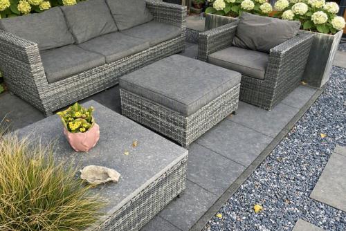 4 setjes met tuinkussens voor bank of pallets