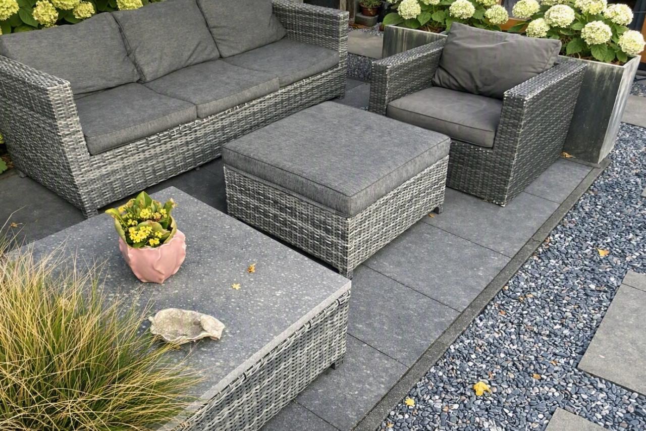 4 setjes met tuinkussens voor bank of pallets