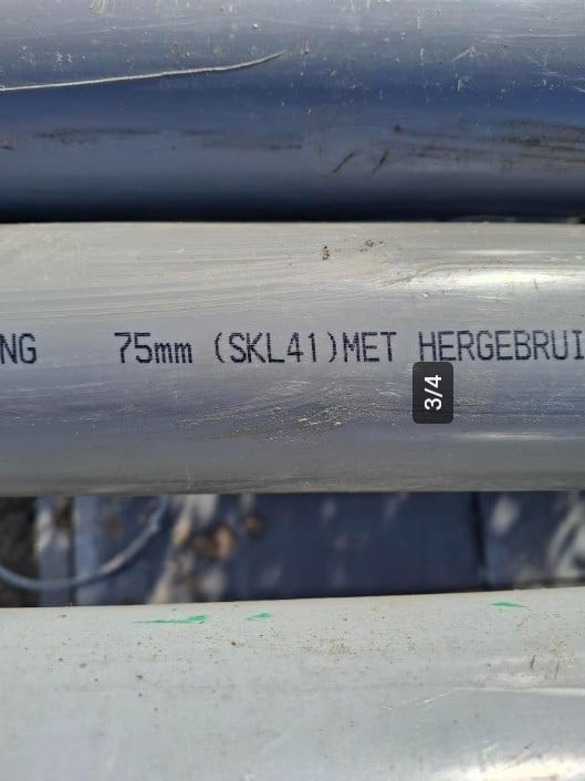 PVC buizen diverse maten