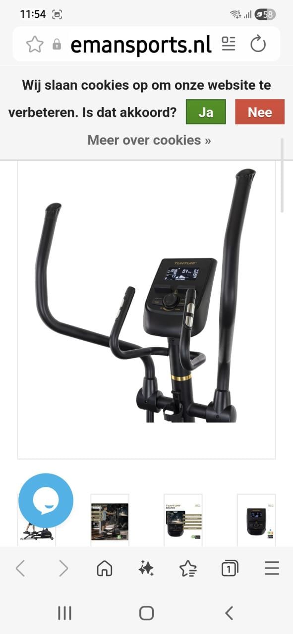 Tunturi centuri c100 crosstrainer