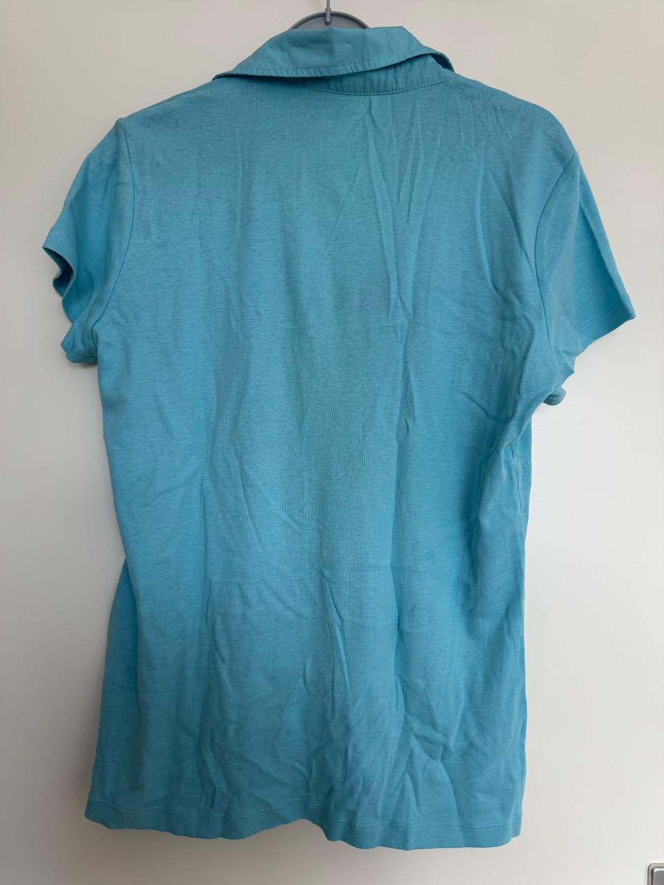 Lichtblauw shirt met korte mouwen van Esprit, maat XL