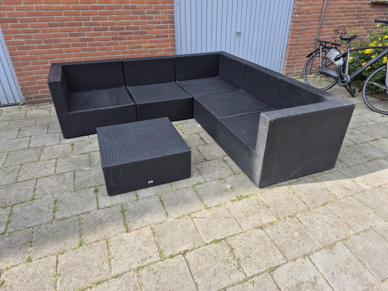 Loungeset 240 x 240 cm (Bezorging mogelijk)