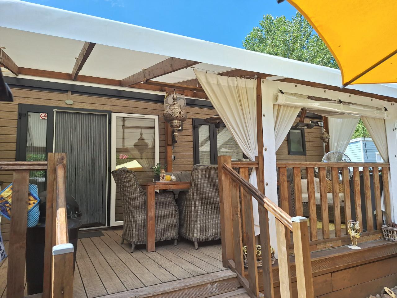 Te huur zeer mooie mobilhome in Frejus camping St Aygulf Plage