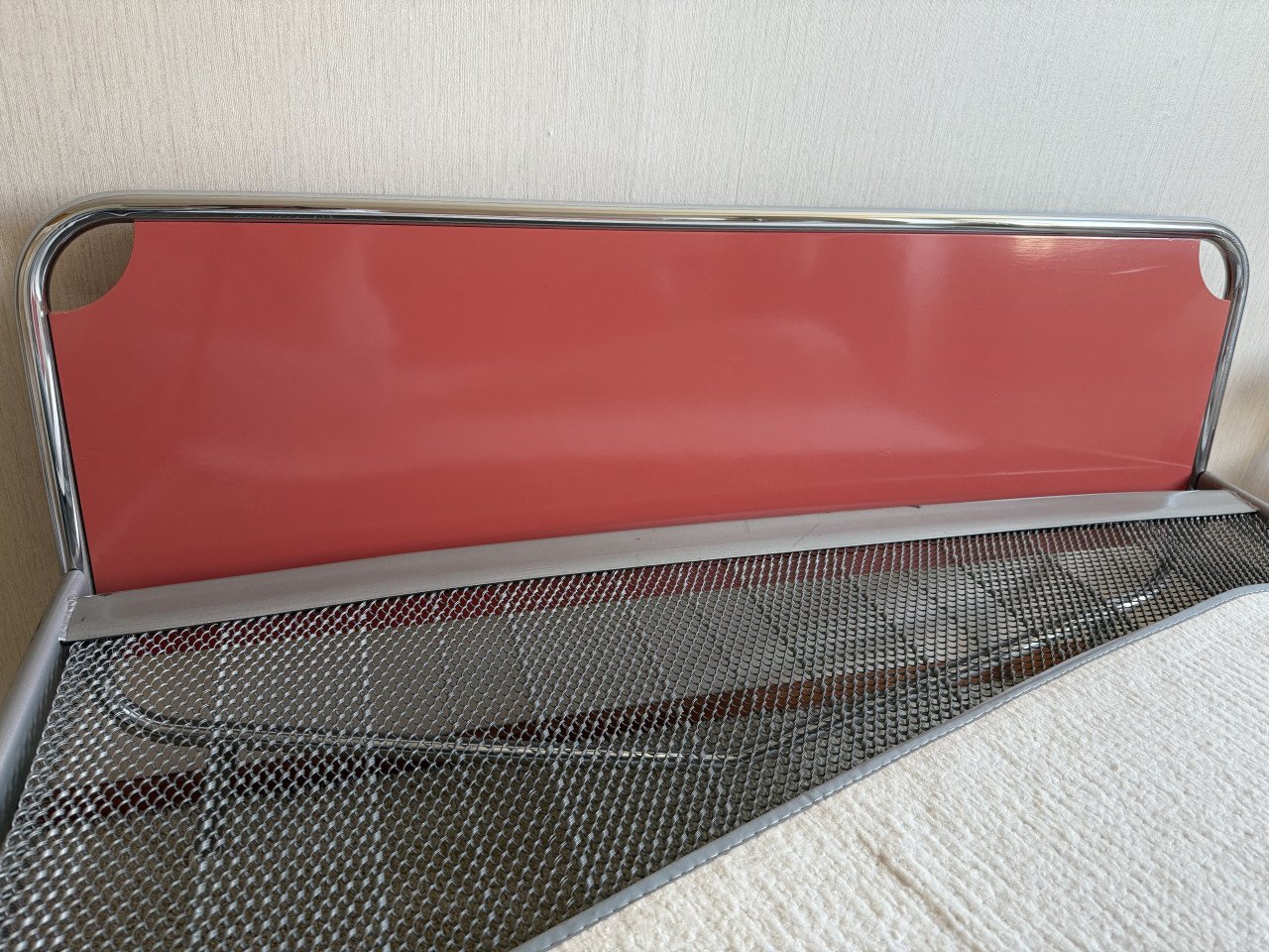 GERESERVEERD - Vintage deal! Rietveld voor Auping bed twijfelaar