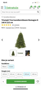 Kunst kerstboom