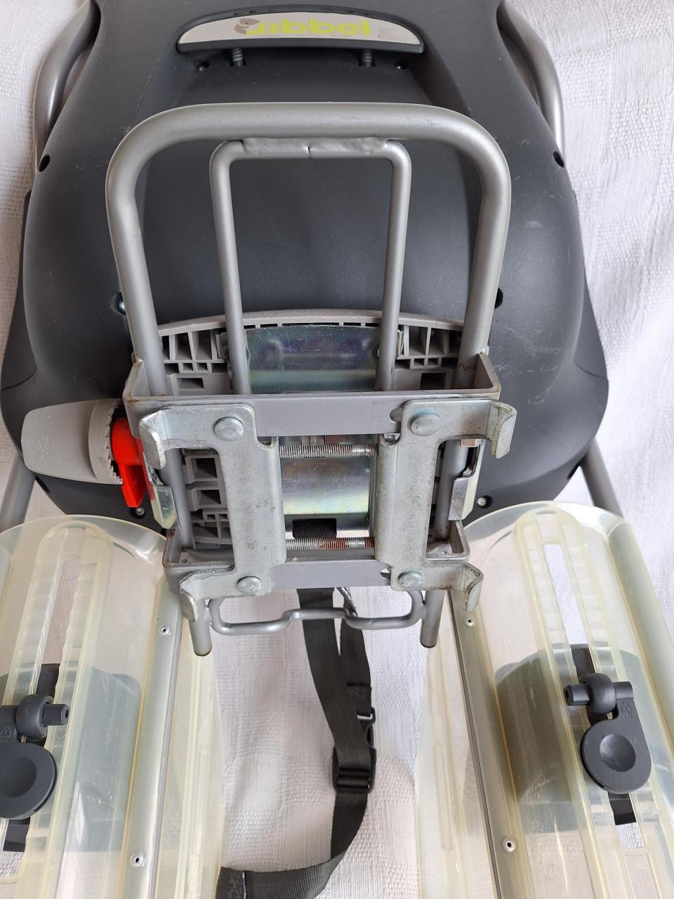 Fietstoeltje Qibbel met of zonder extra adapter