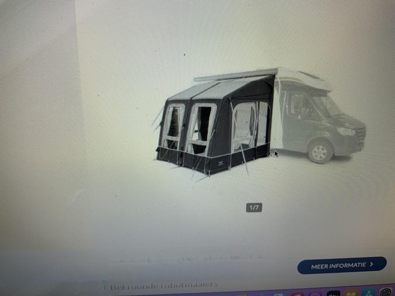 Kampa Rally Air Pro 330 L camper voortent