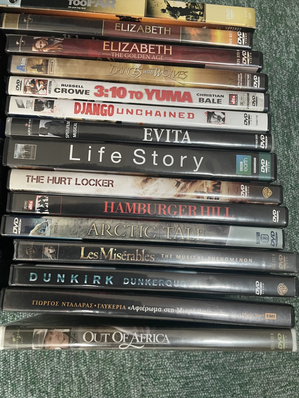 DVD’s films