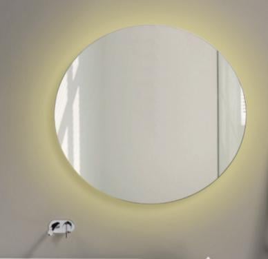 Ronde spiegel met sfeer verlichting 90cm