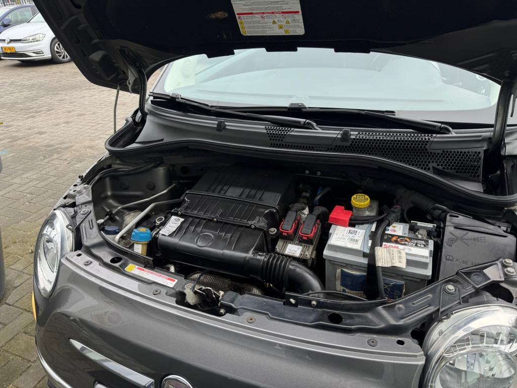 Fiat 500 1.2 sport * automaat * half leder * nap