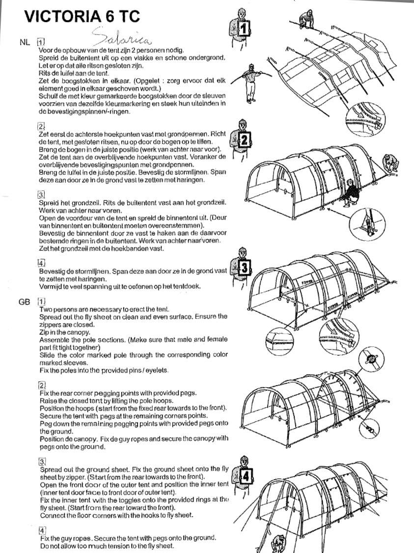 Obelink Familia 6 TC tunneltent