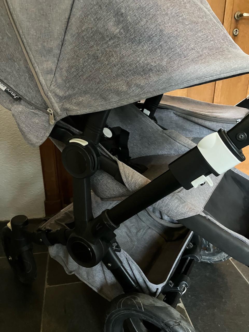 Bugaboo Donkey2 Duo kinderwagen + stepje