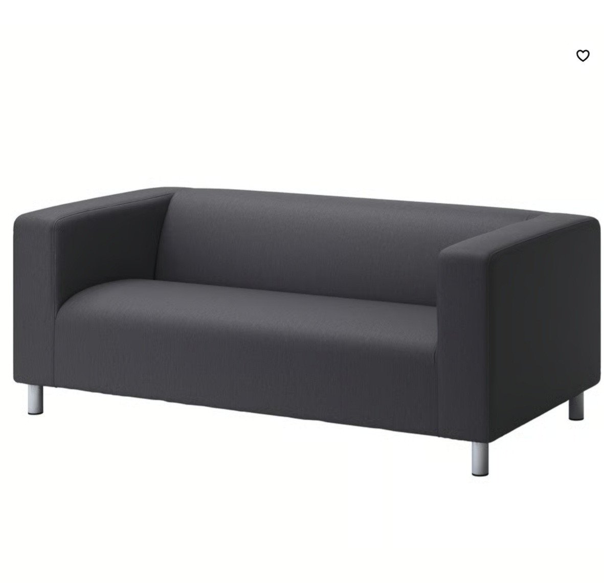 Ikea Klippan bank met hoes