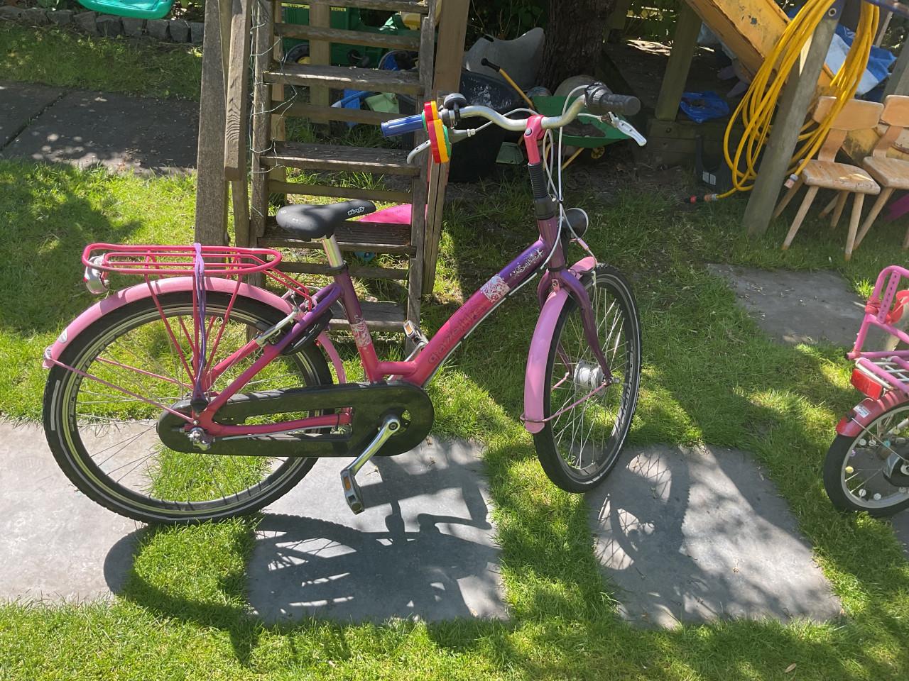 Meiden fiets 24 inch leeftijd 7/8 jaar