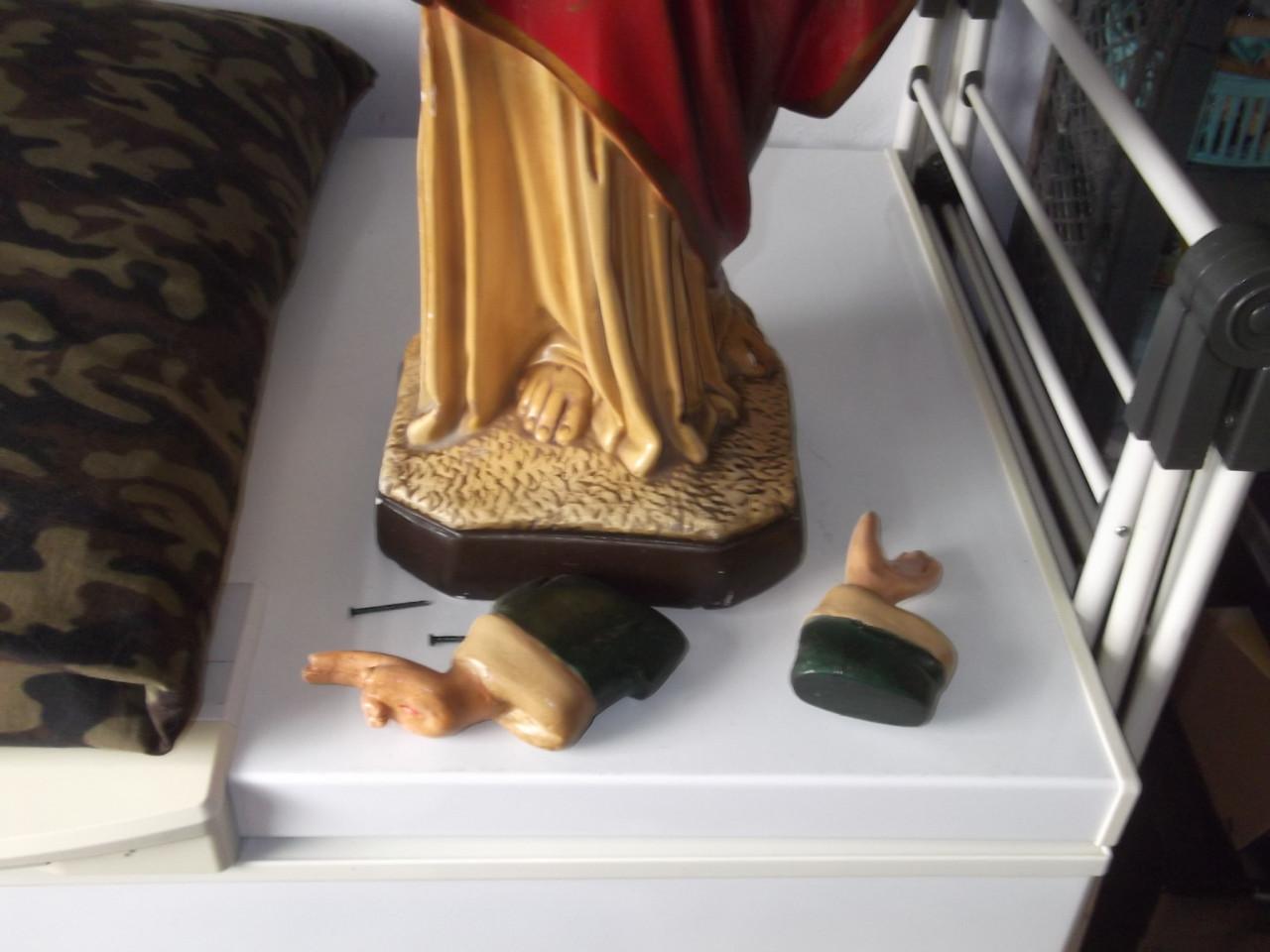 Heilig hart Christus beeld