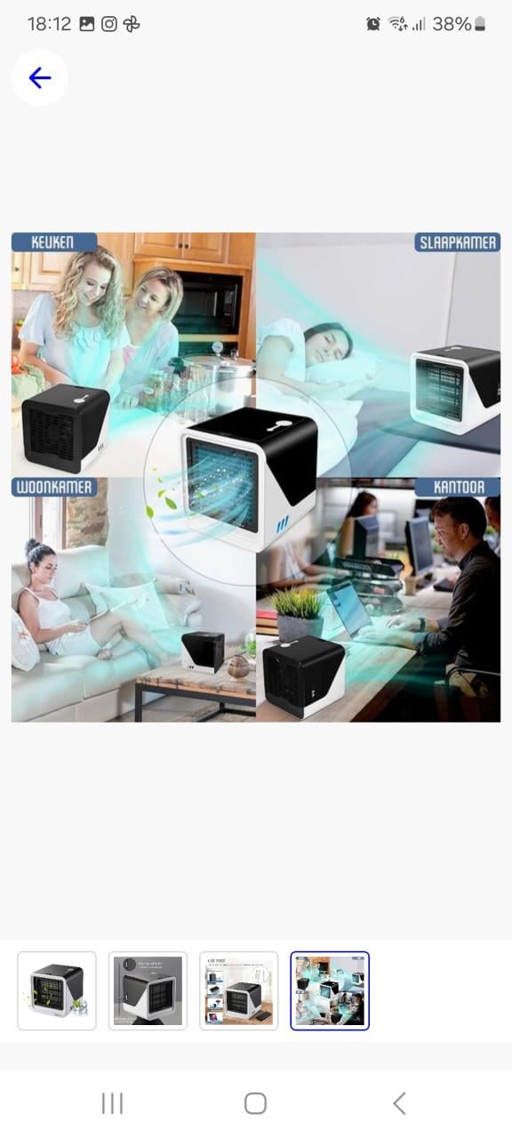 MEJC Air cooler NIEUW IN DOOS