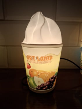 Soft-ijs lamp