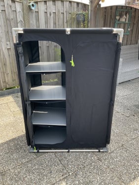 Dubbele camping garderobekast