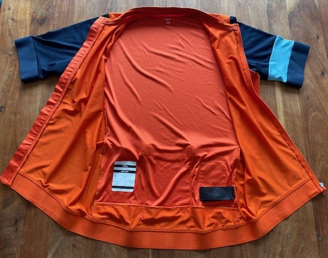 Rapha | Men's Pro Team Training Jersey Dark Orange Navy | L