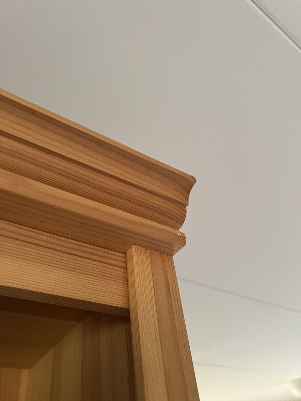 Grenen TV-meubel/boekenkast