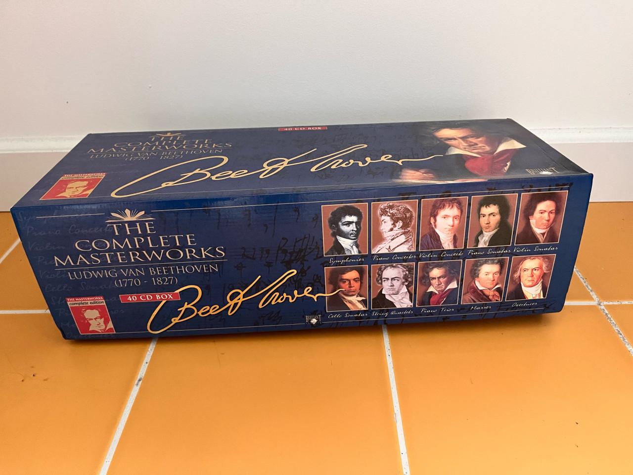 CD-box Mozart en Beethoven (40 stuks per box)