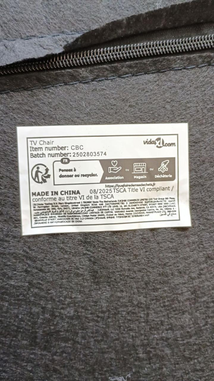 Sta op - relax stoel