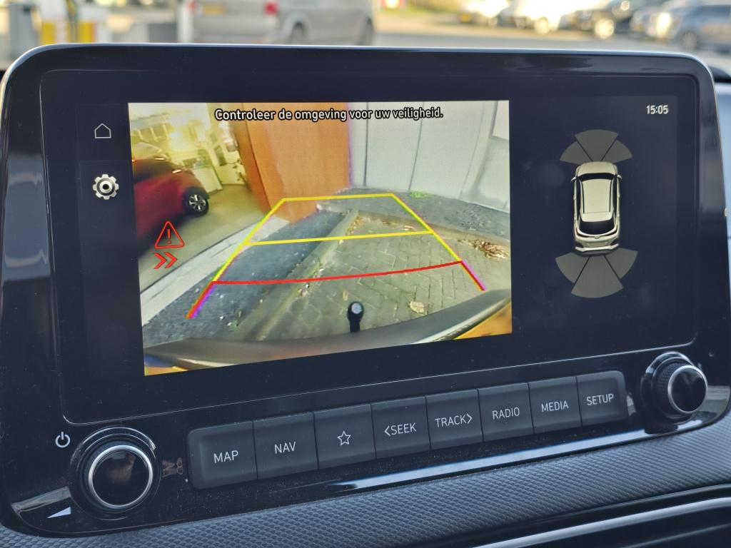 Hyundai Kona 1.6 gdi hev premium | lederen bekleding | stoel/stuur verwarmi