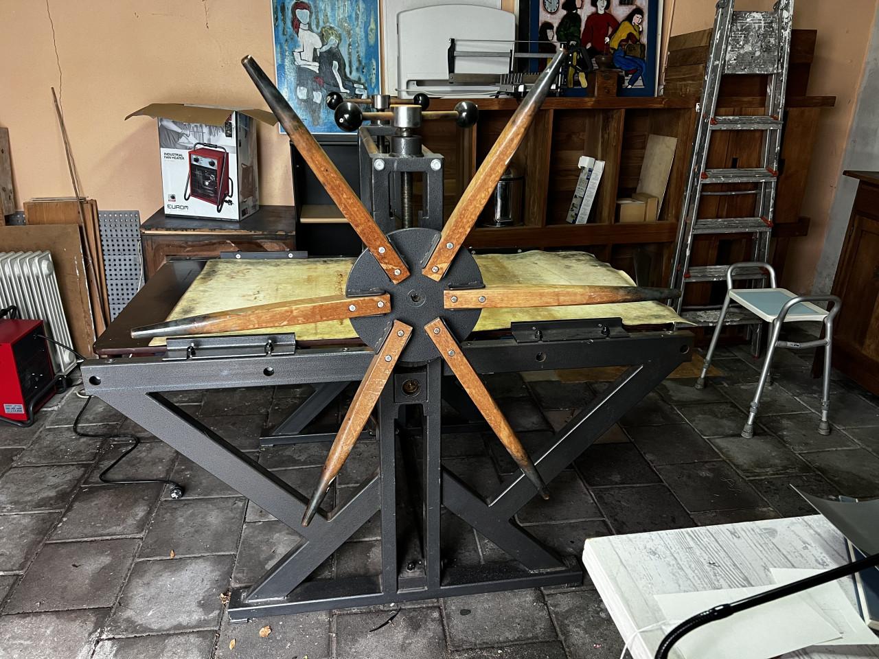 Handmatige etspers 80x150 cm