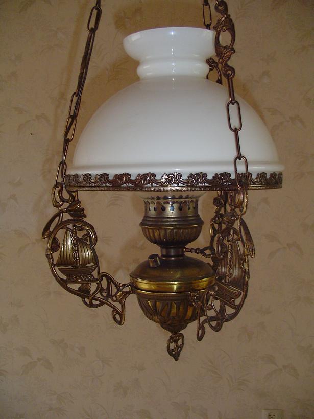 Mooie nostalgische hanglamp