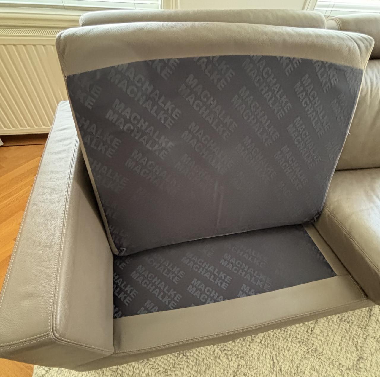 Machalke design bank (2-zits) Taupe