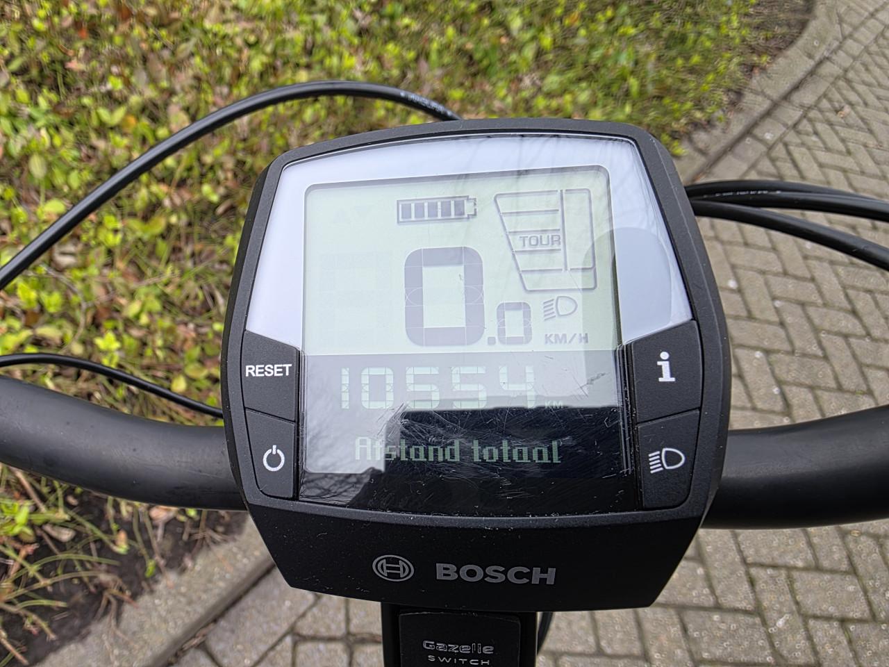 Schitterende Gazelle C310 met Bosch middenmotor en 500wh accu