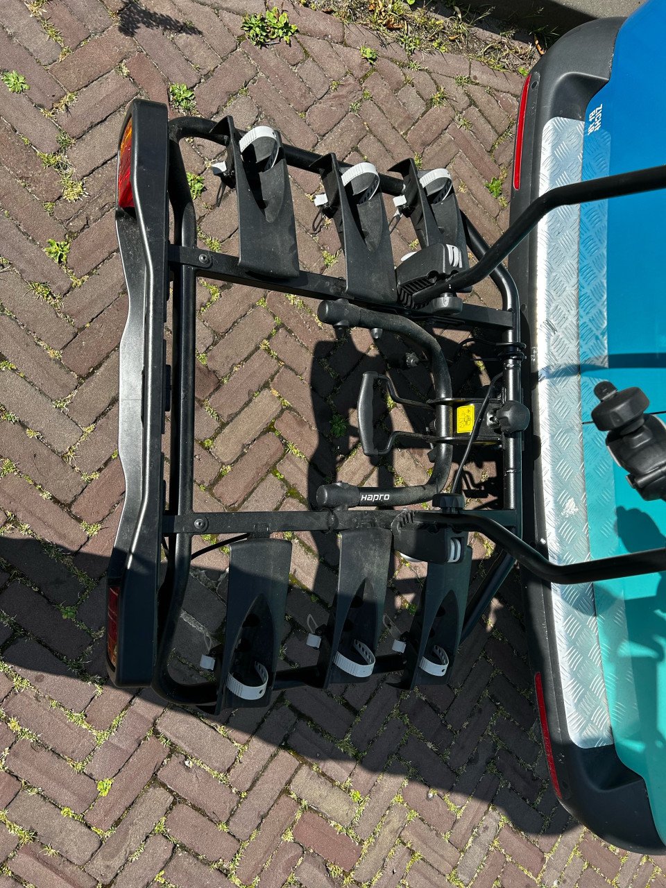 Hapro III fietsendrager voor 3 fietsen