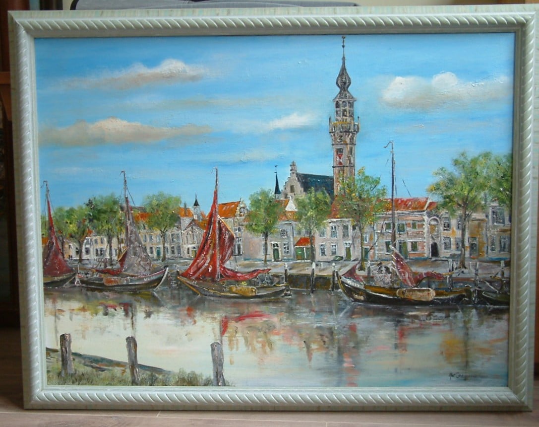 Schilderijen -- Jac Caljouw  Arnemuiden