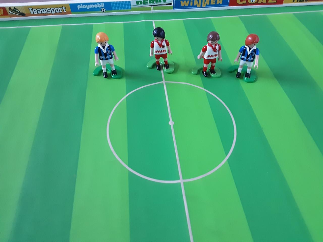 Playmobil voetbalspel