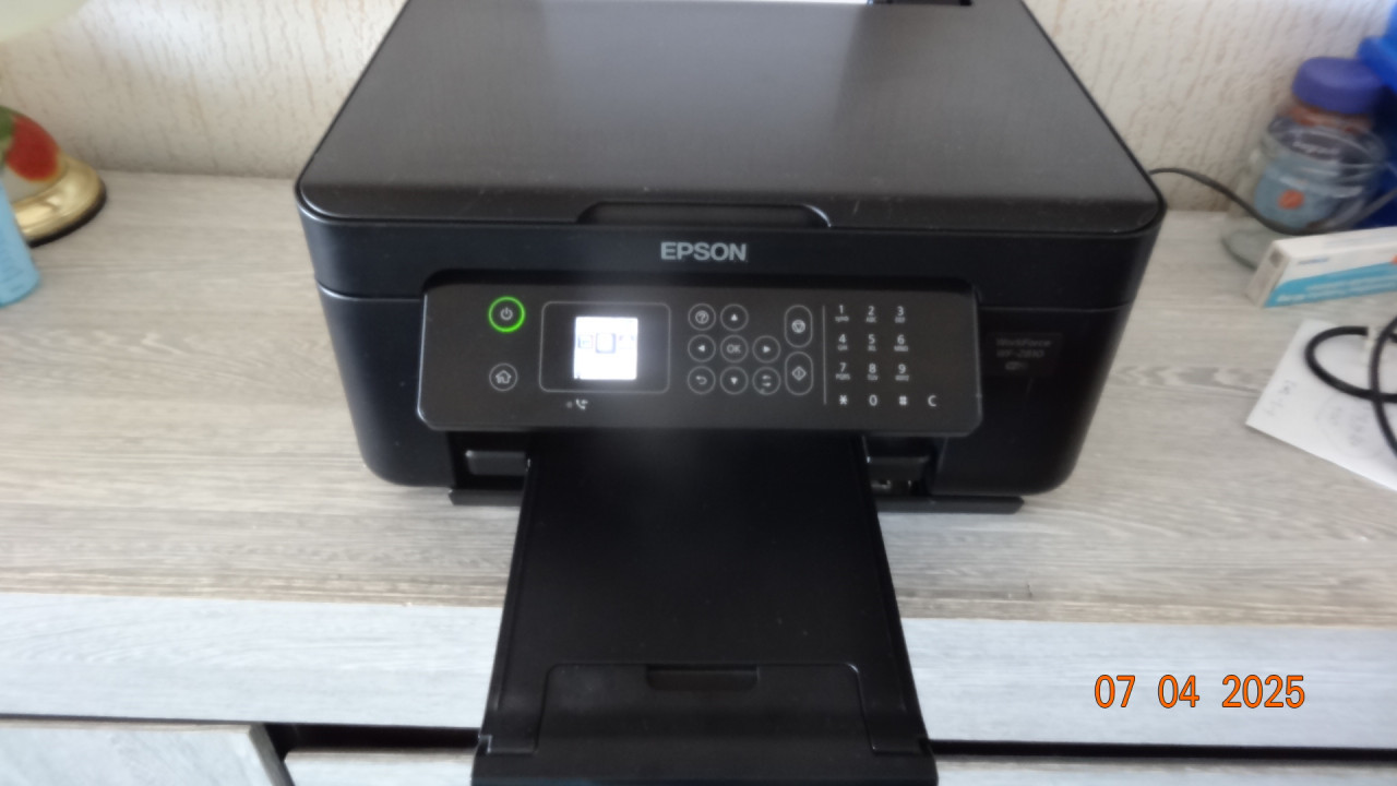 Goed werkend Epson workforce WF2810 all in one printer met 26 inktcartridge