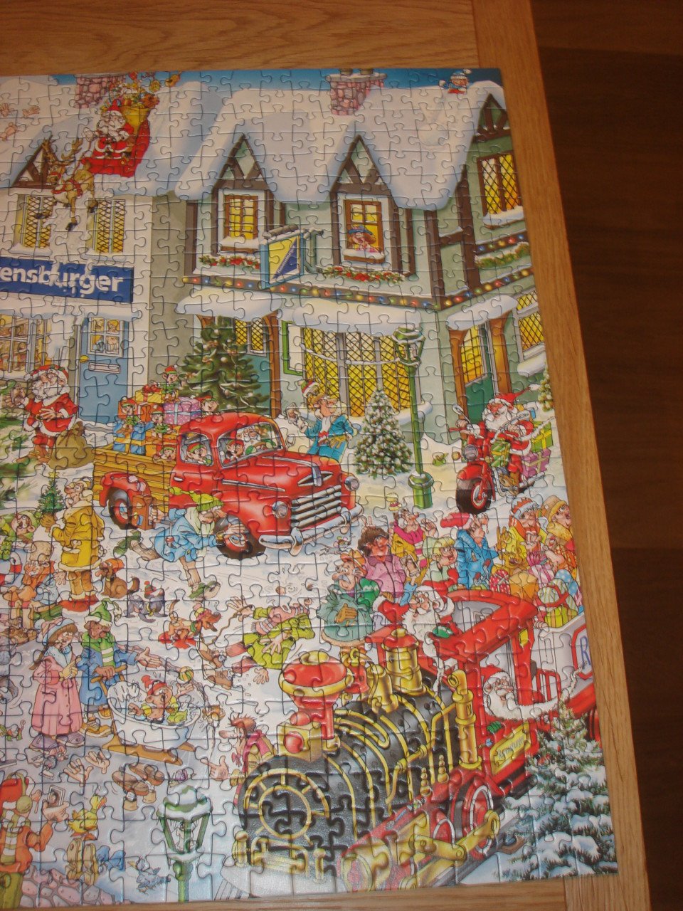 Te koop Complete Cartoon puzzel Christmas Ray Nicholsas 1000 stukjes