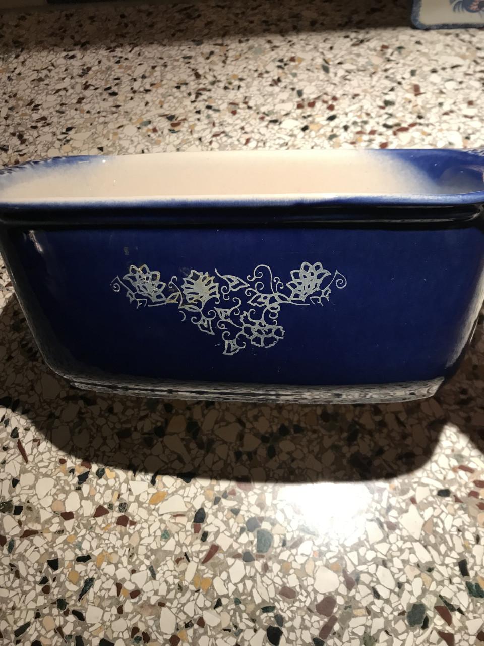 Blauwe Bretonse ovenschaal