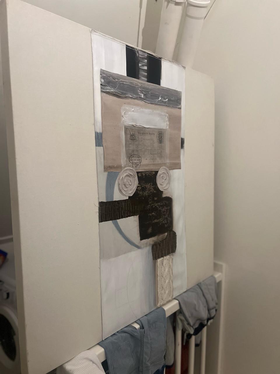 Wanddecoratie kunst 1x1 sabine kleiren