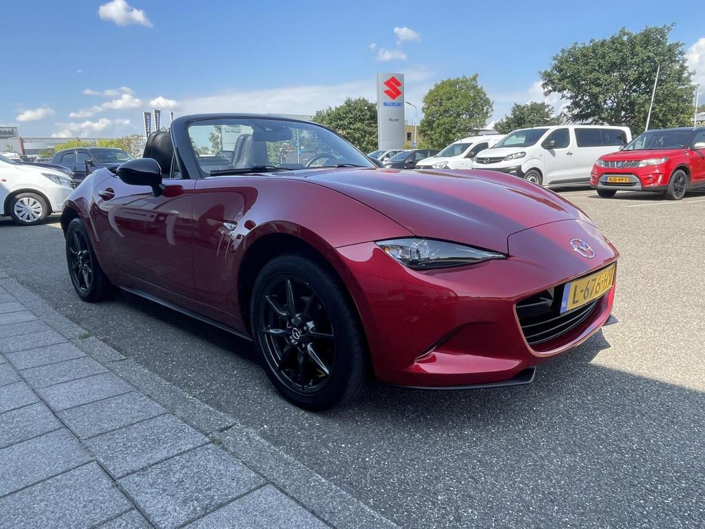 Mazda Mx-5 1.5 skyactiv-g 131 ts+ |sportuitlaat| uniek mooie auto